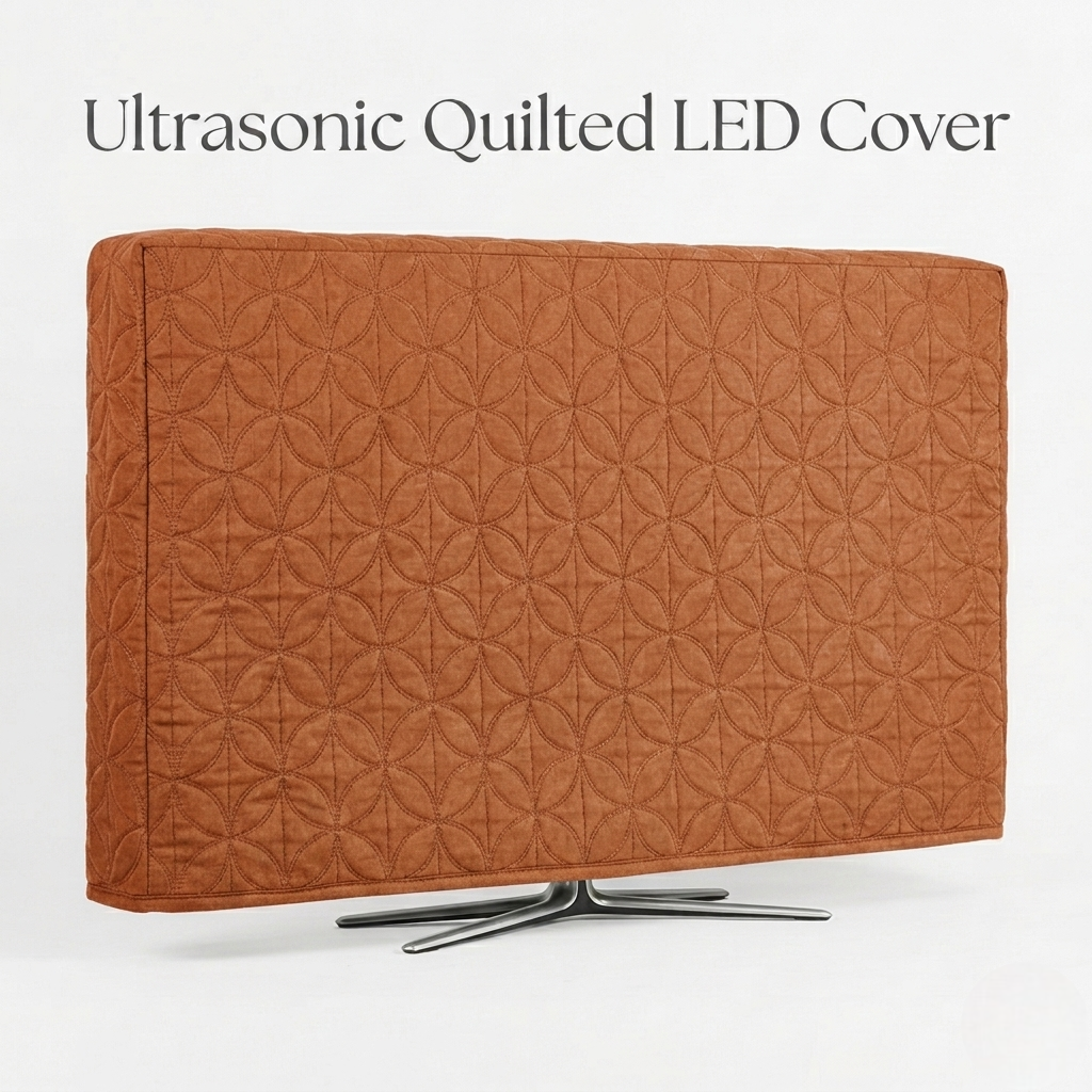 Ultrasonic Quilted LED Cover Dust Proof - Copper