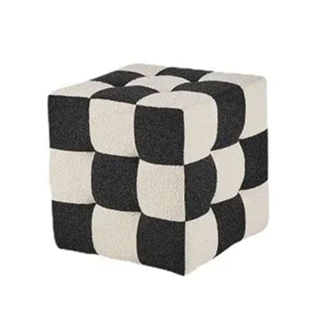 Wooden stool Chess Designed