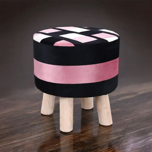 Wooden stool round shape Designed