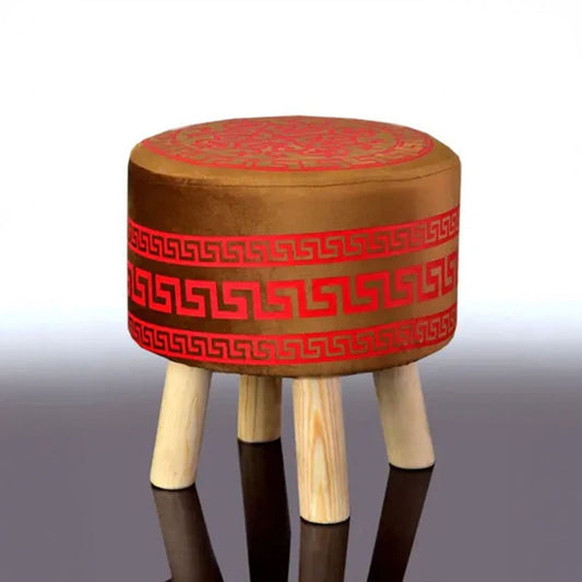 Wooden stool Versace Designed