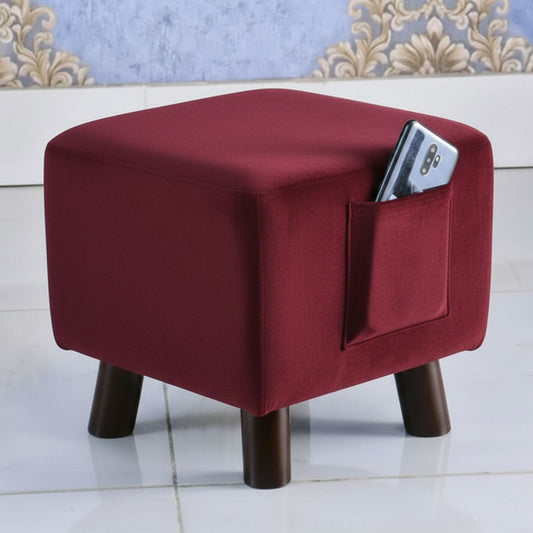 Wooden stool square shape Designed