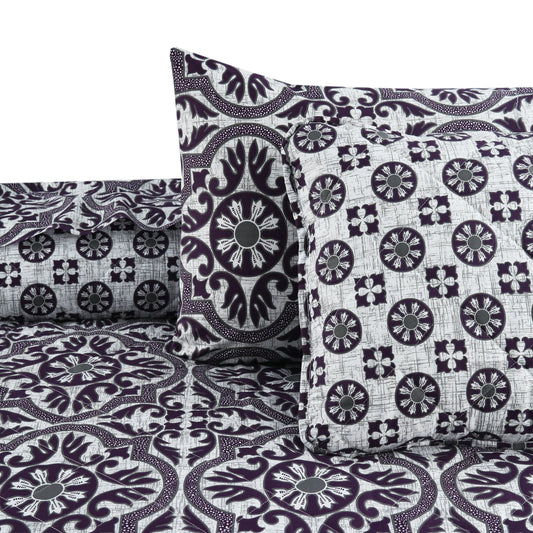 6 Pcs Quilted Comforter Set Design RG-C-54