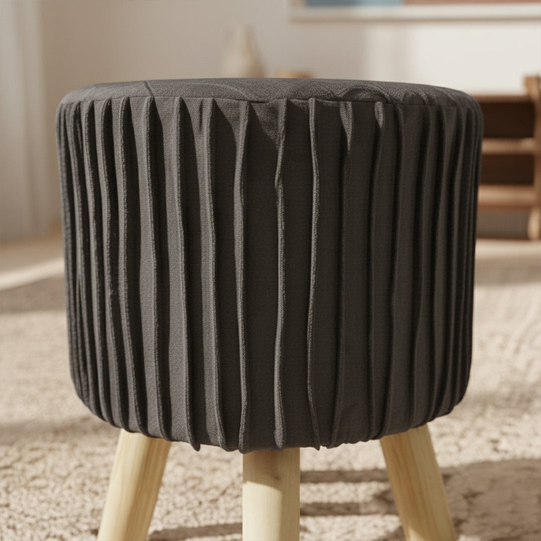 Wooden stool round shape Designed