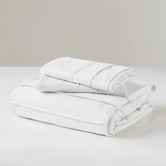 Luxury Double Pleat Duvet Cover Set 6 Pcs  (077)