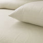 Spiral Vibes 3 Pcs Ultrasonic Bedspread - Cream