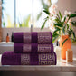 Versatile Jacquard Towel Magenta