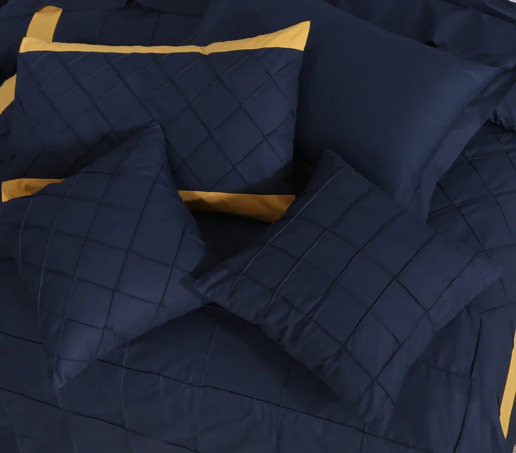 8 Pcs Embellish Duvet Set Luxury (059)