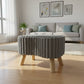Wooden stool Single Seater Luxury Style