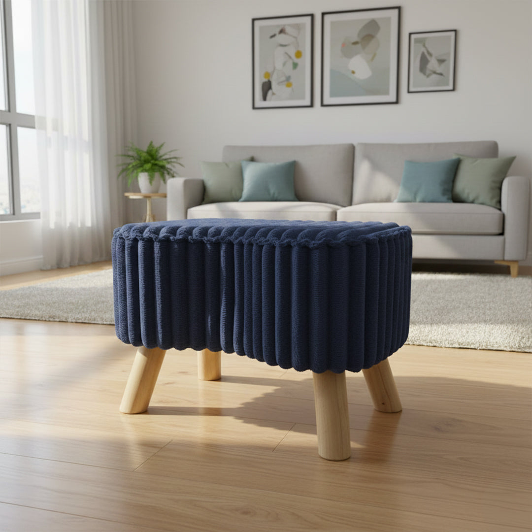 Wooden stool Single Seater Luxury Style