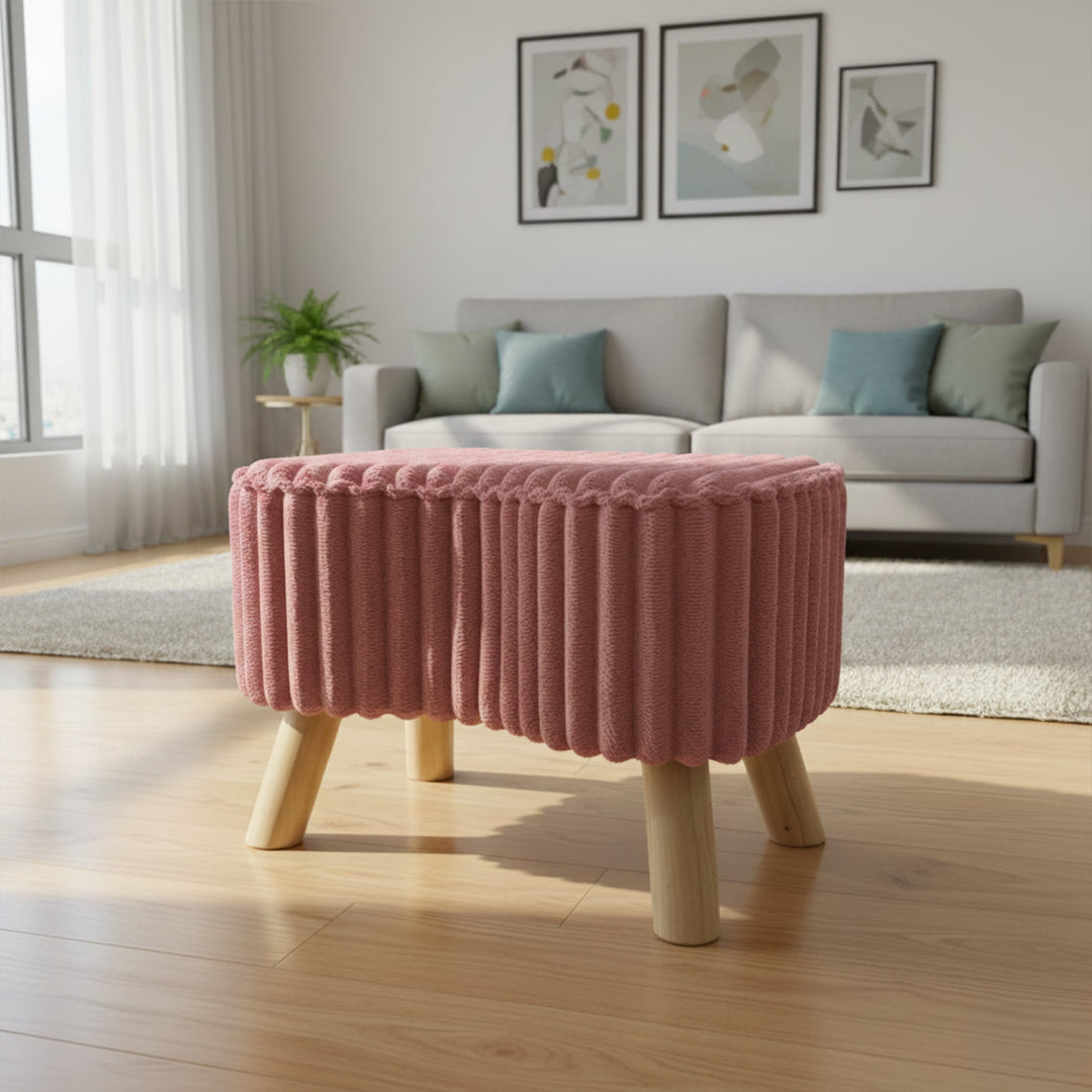 Wooden stool Single Seater Luxury Style
