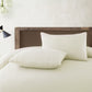 Spiral Vibes 3 Pcs Ultrasonic Bedspread - Cream