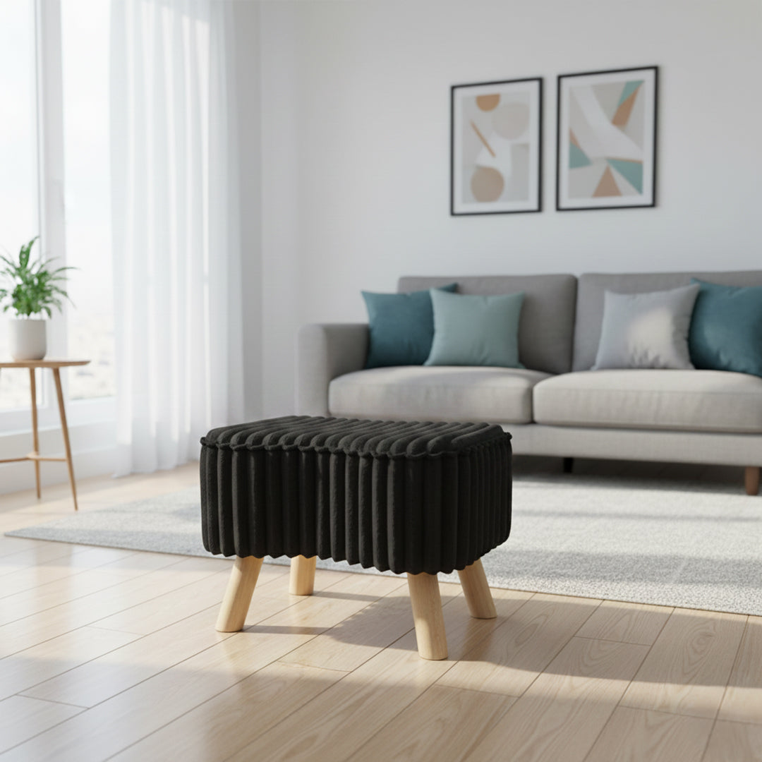 Wooden stool Single Seater Luxury Style