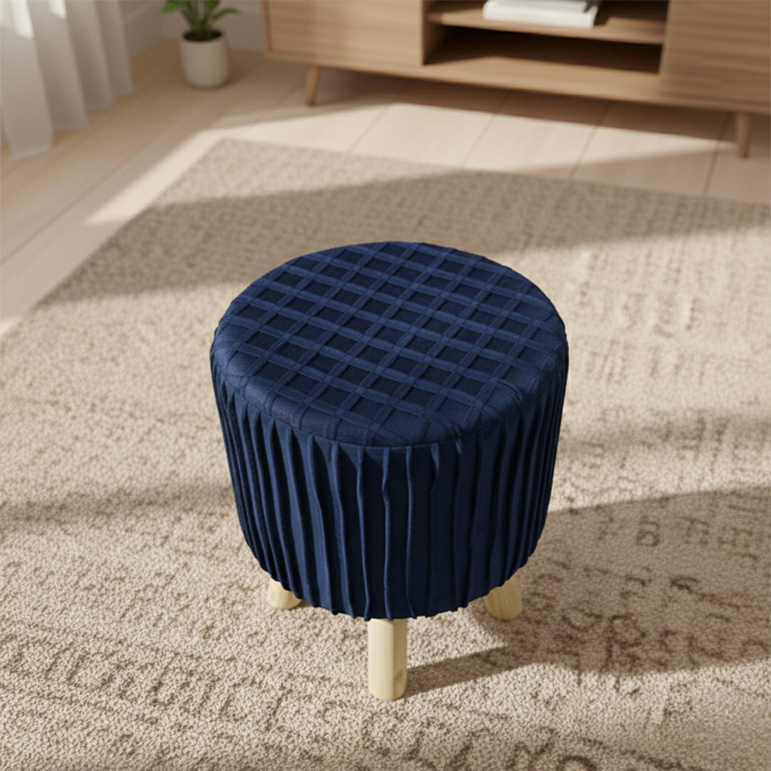 Wooden stool round shape Designed