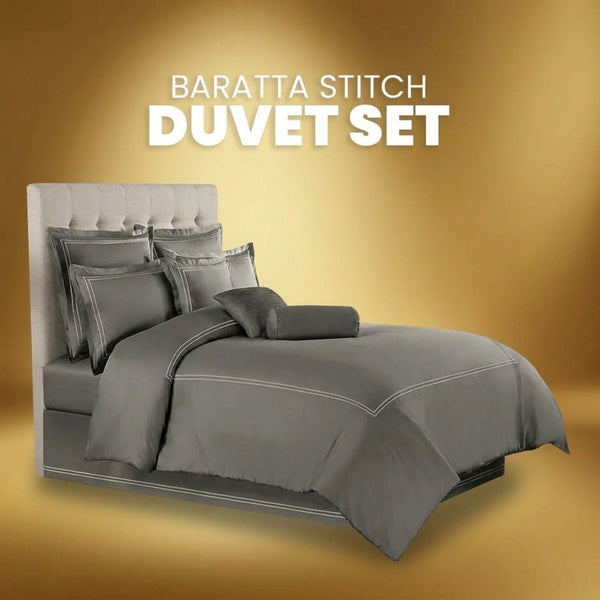 Luxury Horizontal Pleated Duvet Set