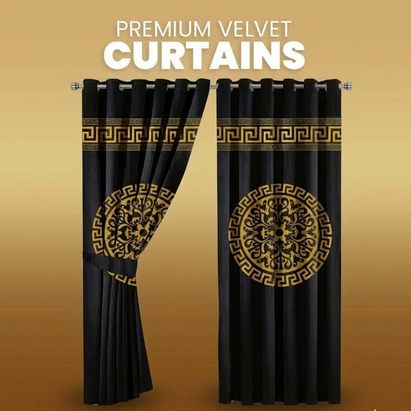 [Tow] Tone Luxury Curtains