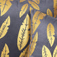 Metallic Feather Style Velvet Cushion Cover - Grey
