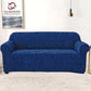 Fitted Zebra Sofa Cover Navy Blue
