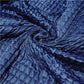 Fitted Style Bubble Stuff Sofa Cover Navy
