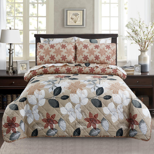6 Pcs Quilted Comforter Set Design RG-C-49