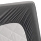 Lycra Jersey Fitted Mattress Cover - Dark Grey