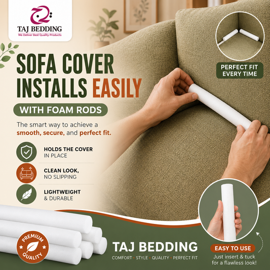 Premium Foam Sticks for Sofa Covers - Perfect Fit Guaranteed