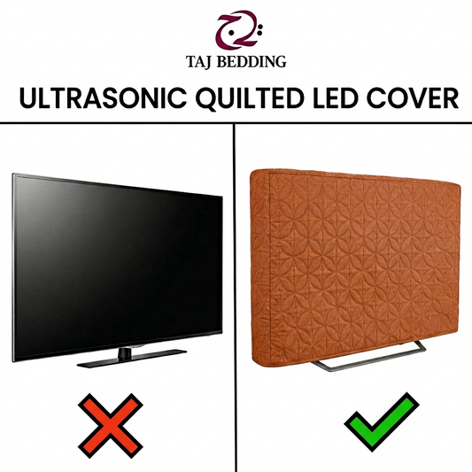 Ultrasonic Quilted LED Cover Dust Proof - Copper