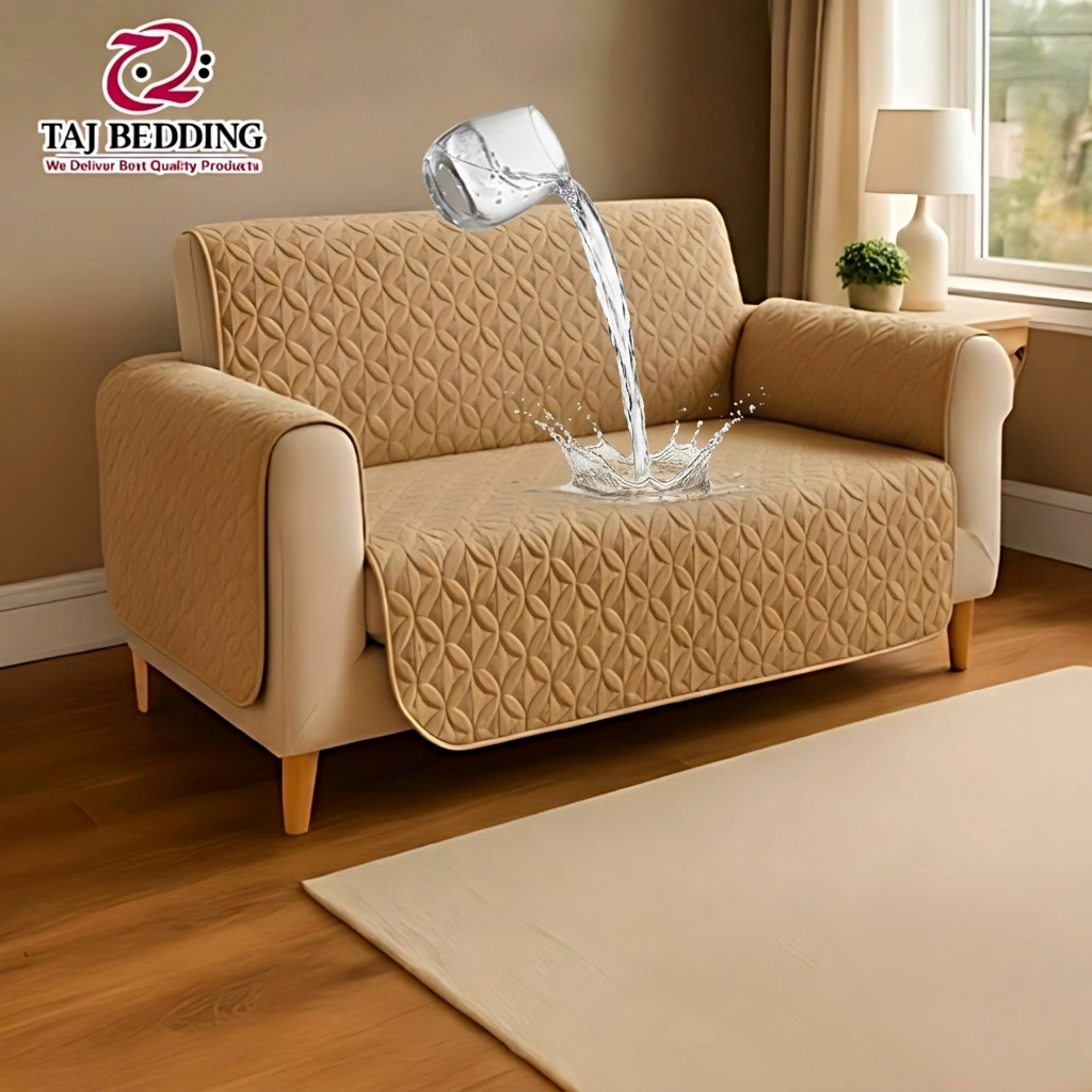 Waterproof Ultrasonic Quilted Sofa Cover Skin