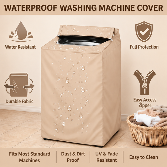 Waterproof Washing Machine Cover Parachute - Skin