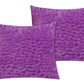Zigzag Fur Cushion Cover Purple