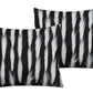 Bird Feather Cushion Cover Black
