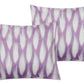 Bird Feather Cushion Cover Purple