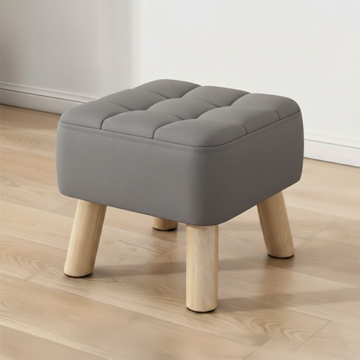 Wooden stool Square Designed