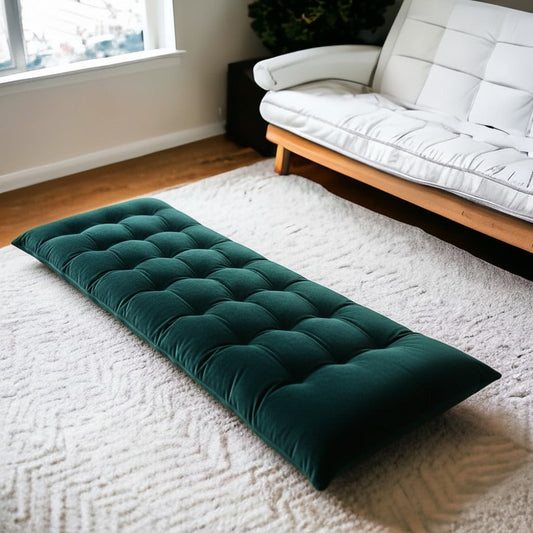 Velvet Sleeping Floor Mattress-Zink