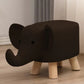 Wooden Stool Elephant Shaped Designed