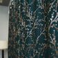 2 PCS PREMIUM QUALITY TEXTURE VELVET CURTAINS - Zink